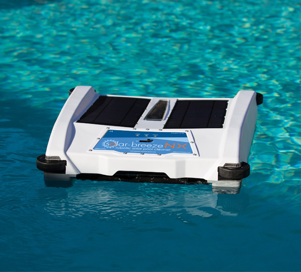 Solar Breeze NX 2017 - Solar Powered Pool Skimmer Robot - Roomba vacuum robot for your pool