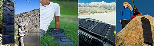 The SunJack Solar Charger - Power Your USB Devices Outdoors