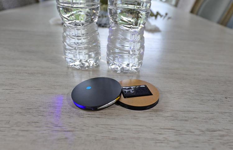 Solar Powered LED Car Cup Holder Lights - Light-up cup holders for your car