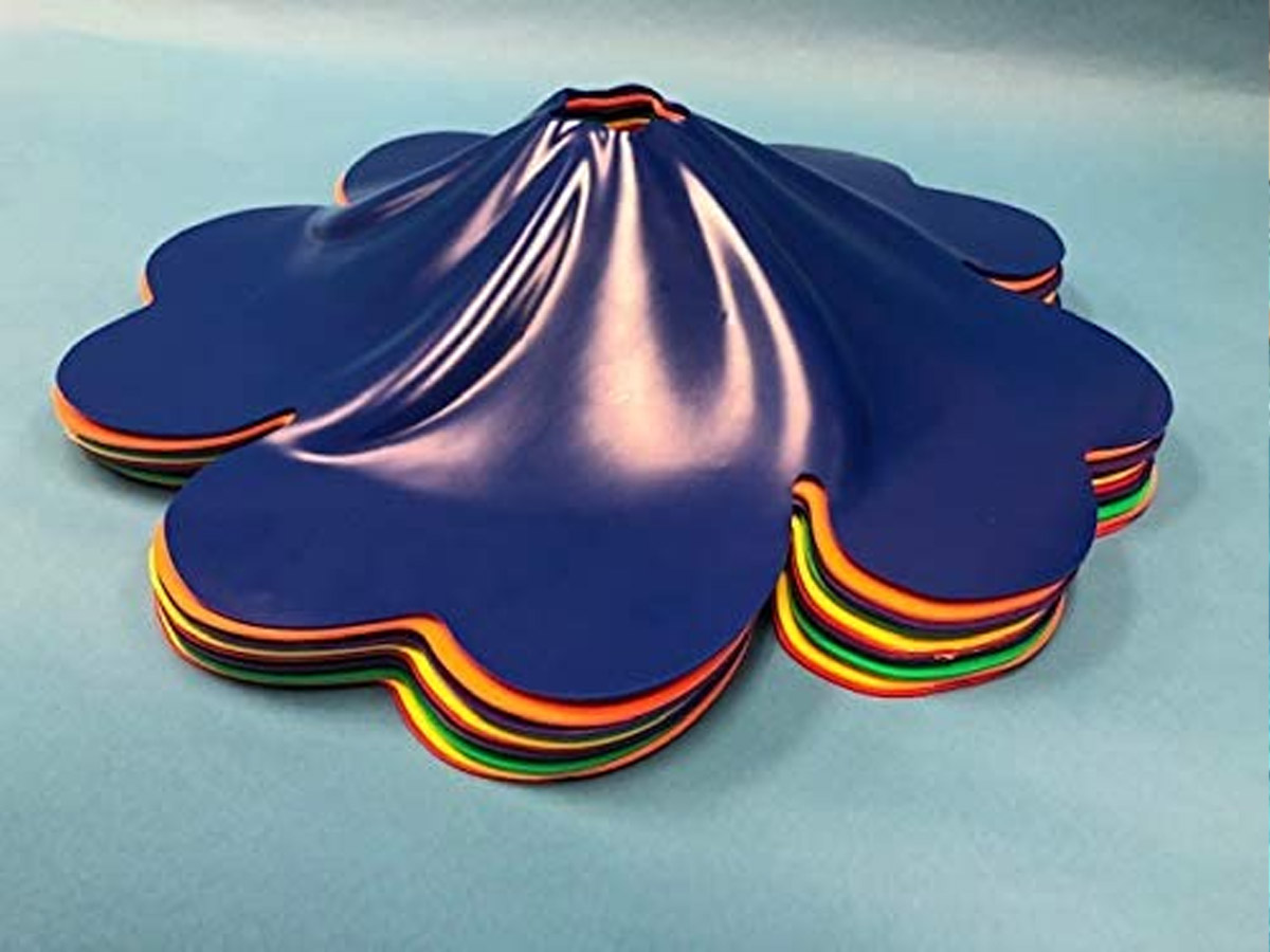 Solar pool flowers heat your pool by absorbing sunlight