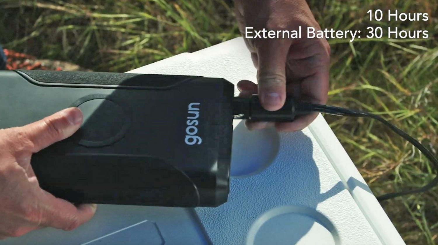 GoSun electric solar powered cooler