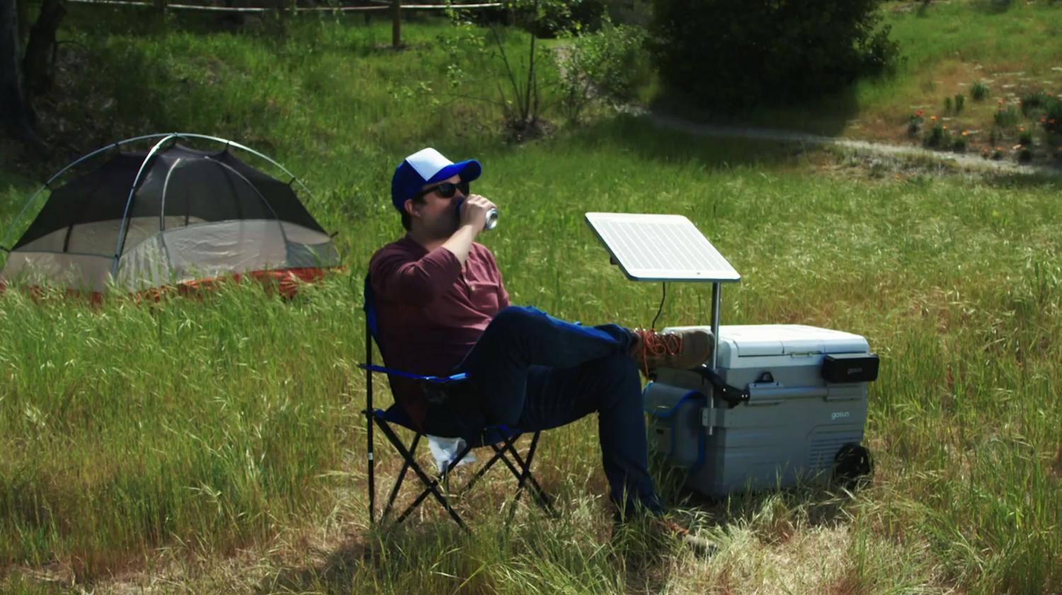 GoSun electric solar powered cooler