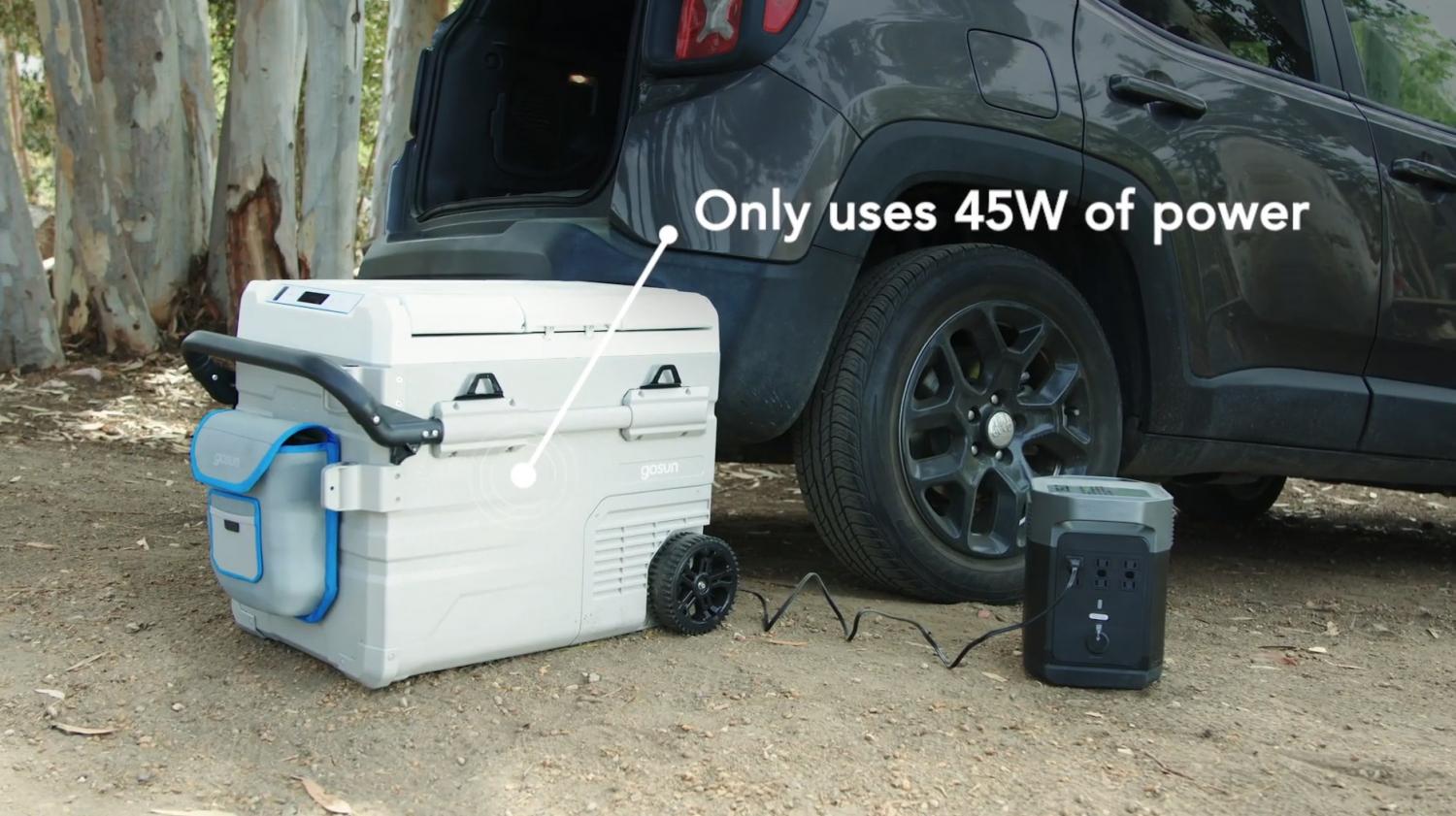 GoSun electric solar powered cooler