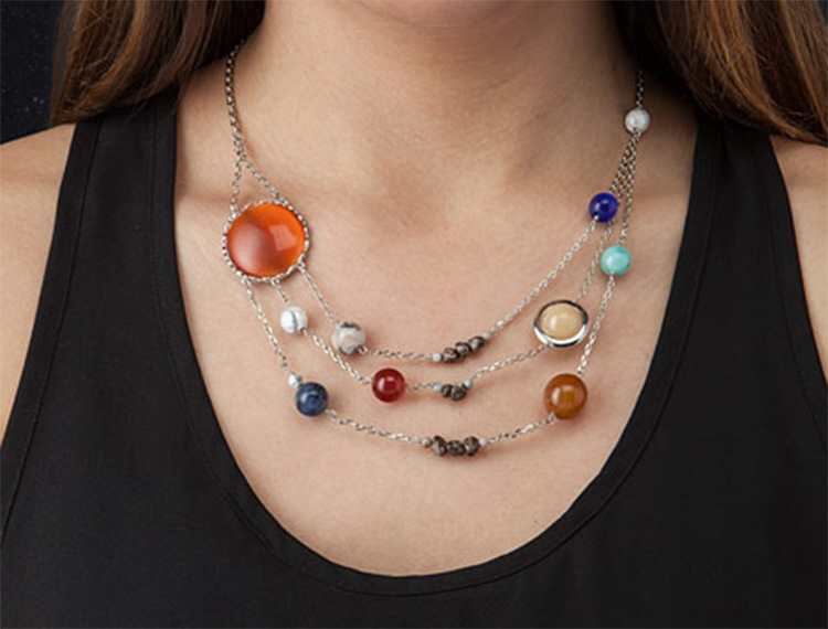 Solar System Necklace - Planets Necklace