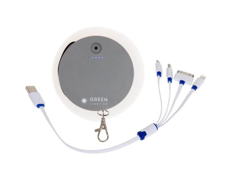 GreenLighting Solar Powered Phone Charger - Suction Cup To Any Window