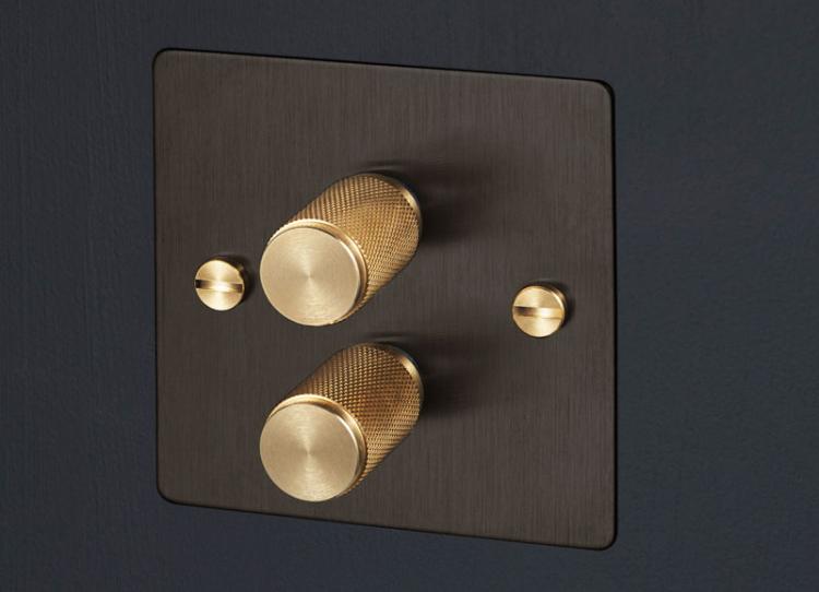 Solid Metal Light Dimmer Knob