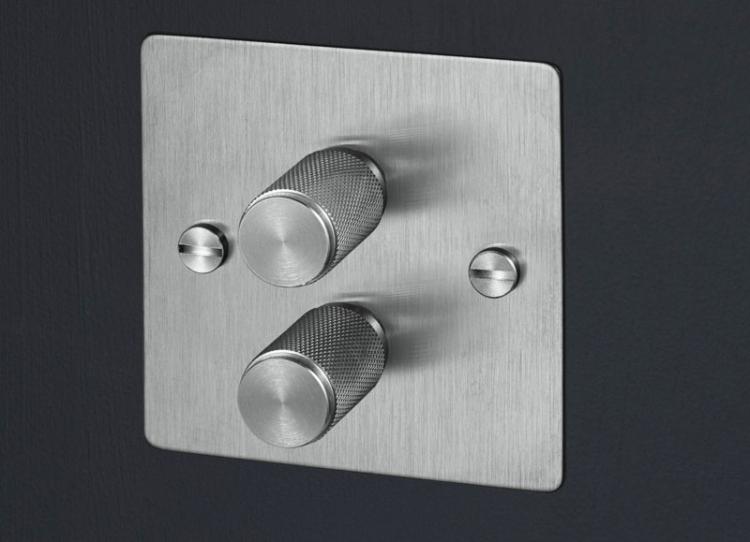 Solid Metal Light Dimmer Knob