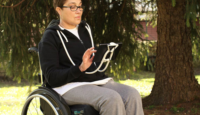 Sospendo Hands Free Phone/Tablet Holder - Holds Your Phone or tablet in front of your face