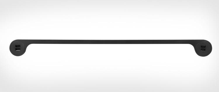 Space Bar Monitor Stand USB Hub