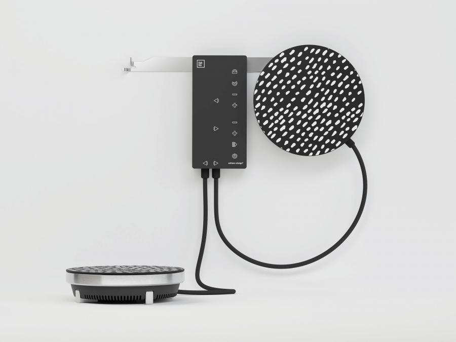 Ordine Space-Saving Wall Mounted Stove For Tiny Homes or RVs