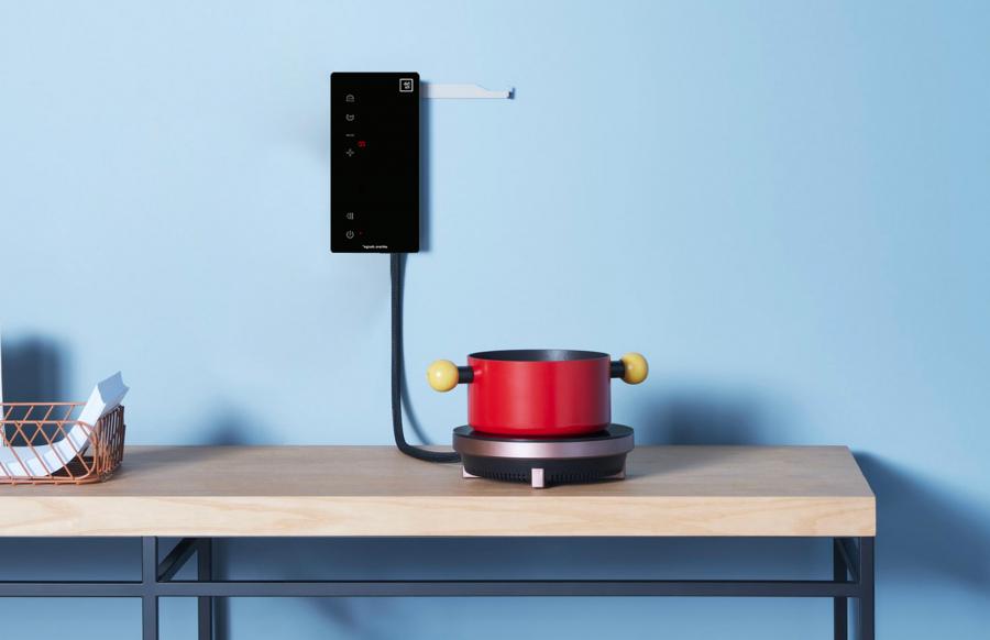 Ordine Space-Saving Wall Mounted Stove For Tiny Homes or RVs