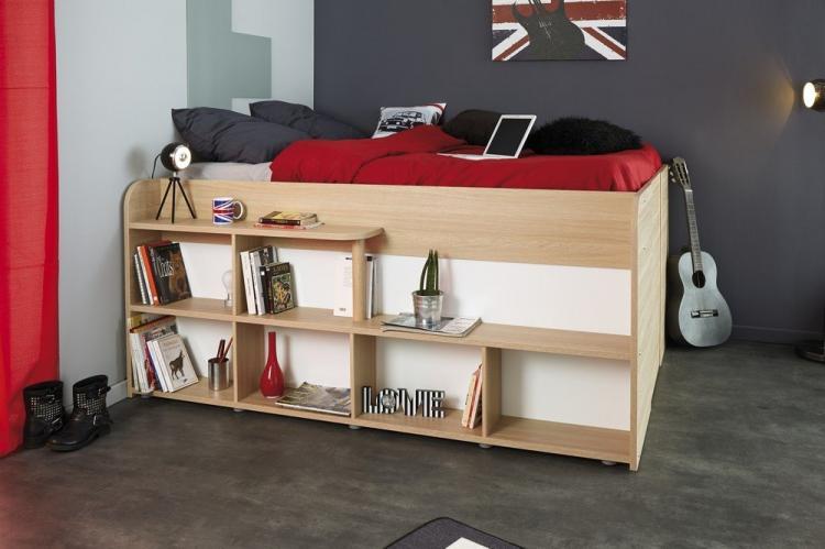Parisot Space Up Bed - A pull-up bed that turns into a closet full of storage space