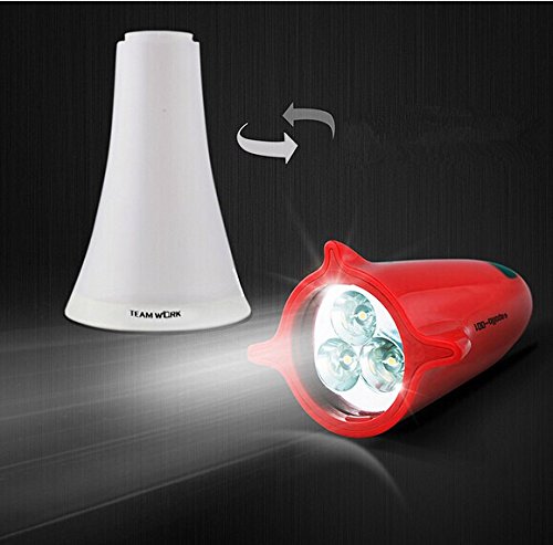 Spaceship Rocket Desk Lamp and Flashlight - Rocket lamp that doubles as a flashlight