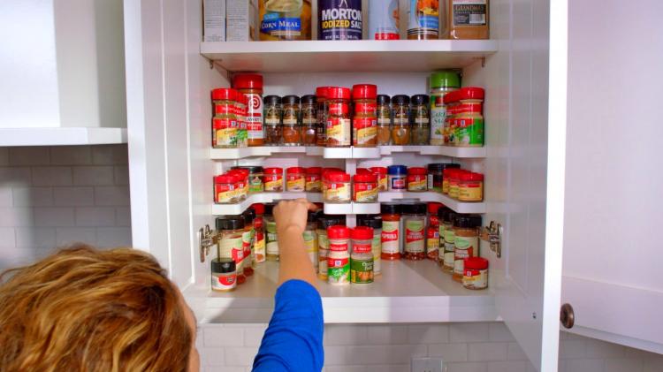 Spicy Shelf Cabinet Organizer - organize your spices - organize your medicine cabinet