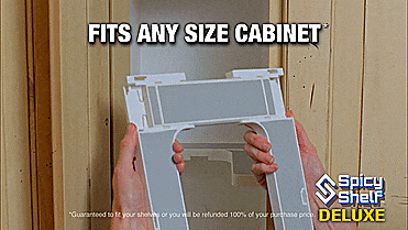 Spicy Shelf Cabinet Organizer - organize your spices - organize your medicine cabinet