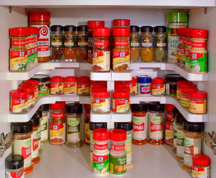Spicy Shelf Cabinet Organizer - organize your spices - organize your medicine cabinet
