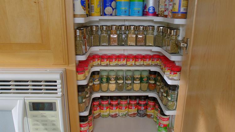 Spicy Shelf Cabinet Organizer - organize your spices - organize your medicine cabinet