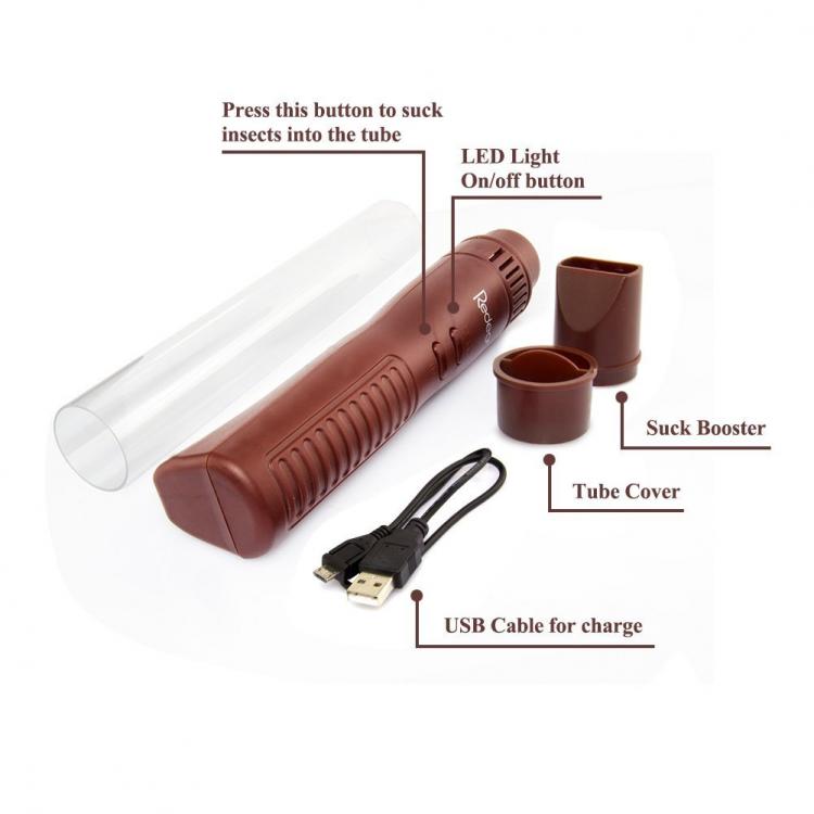Mini Bug Vacuum - Spider Catching Wand Vacuum