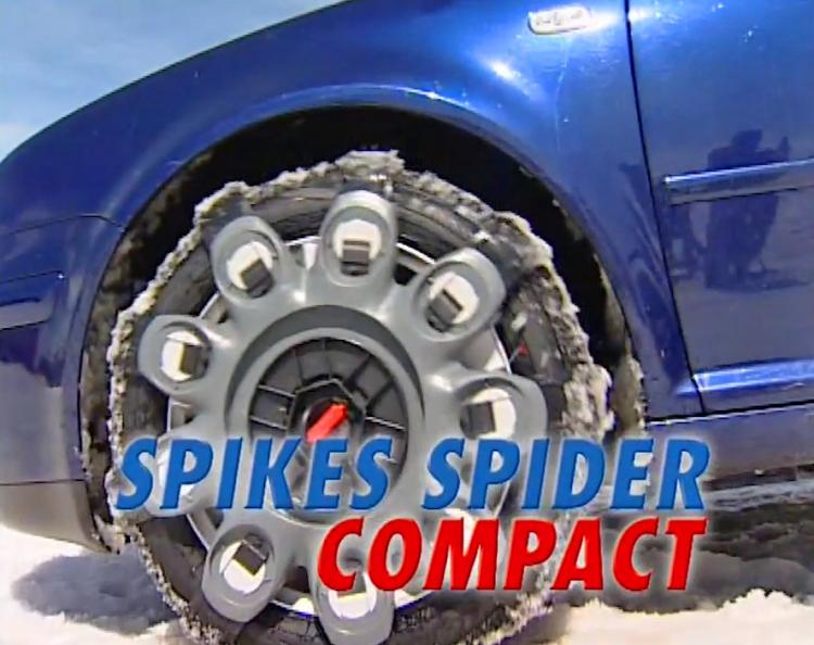 Spikes Spiders Snap-on snow tire chains