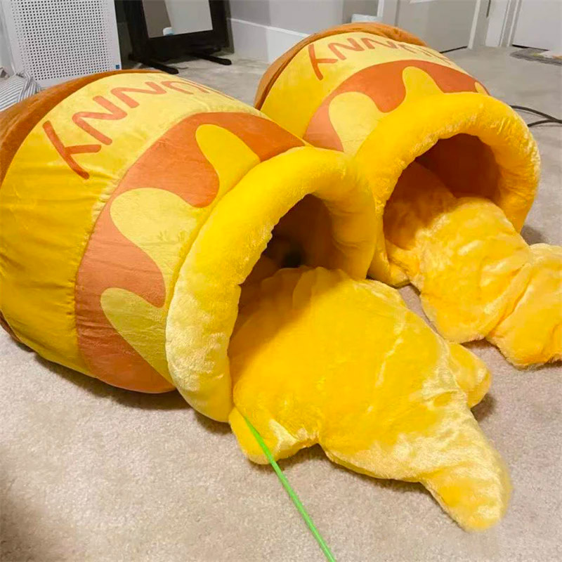 Winnie the Pooh Spilled Honey Pot Cat Bed