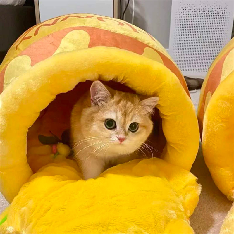 Winnie the Pooh Spilled Honey Pot Cat Bed