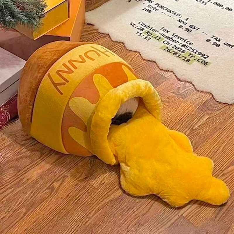 Winnie the Pooh Spilled Honey Pot Cat Bed