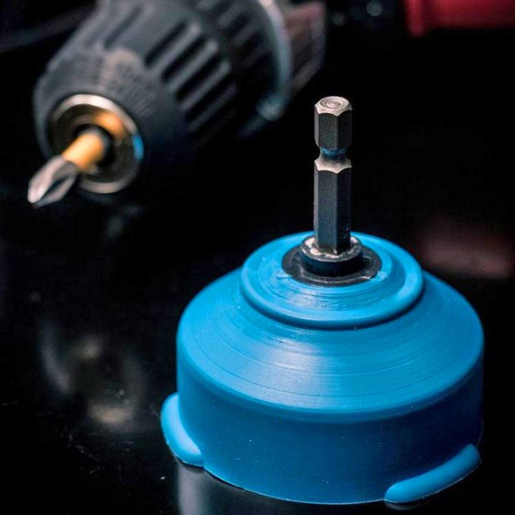 Spin Chill Drill Bit - Spins Beer in ice using your drill to chill it down