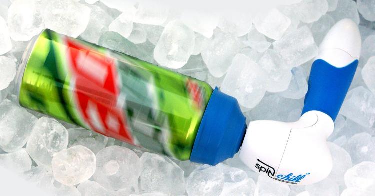 SpinChill - Chills Beer By Spinning It