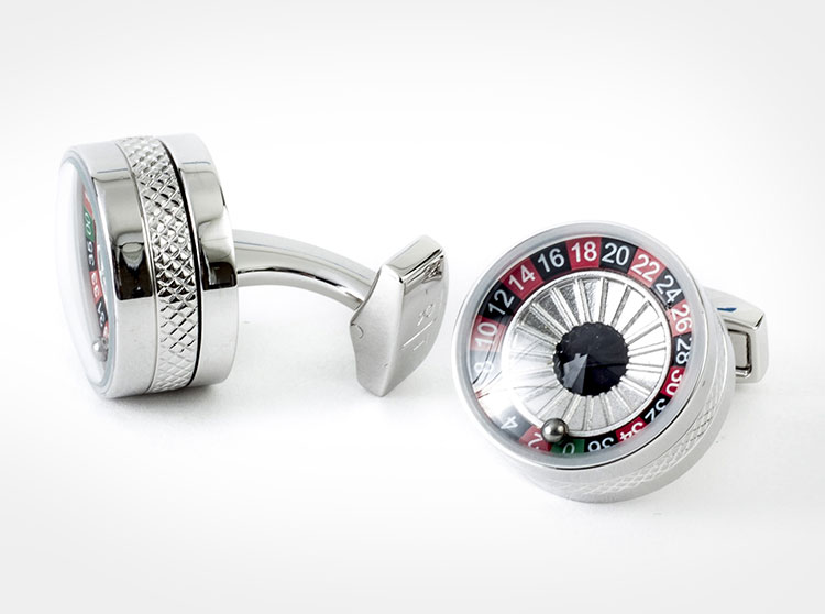 Roulette Wheel Cufflinks