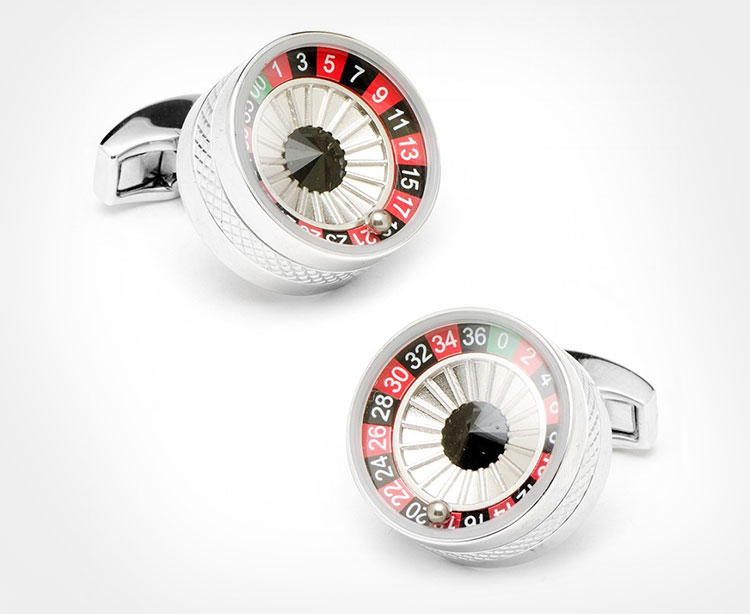Roulette Wheel Cufflinks