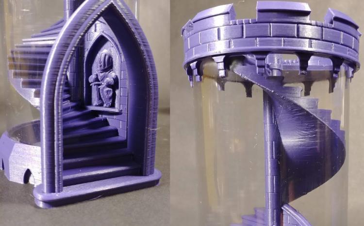 Spiral Staircase Dice Rolling Tower - Best dice rolling staircase tower