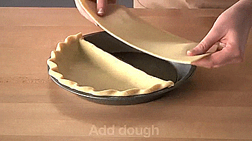 Split Pie Pan - Split Decision Pie Pan - Unique Pie pan lets you make two different pie flavors at once
