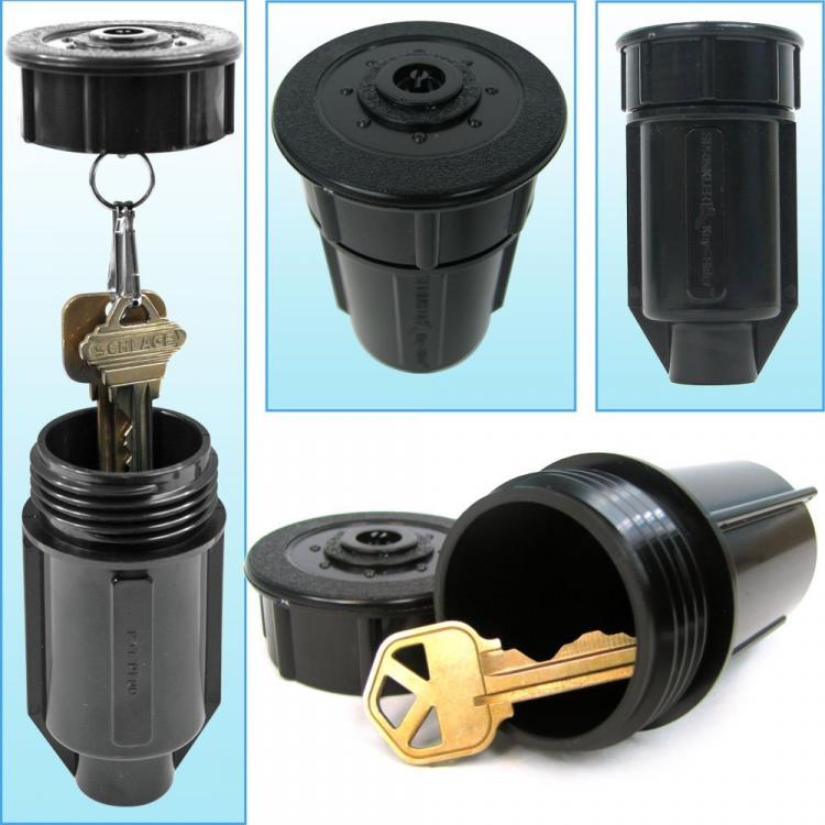 Sprinkler Head Secret Key Holder