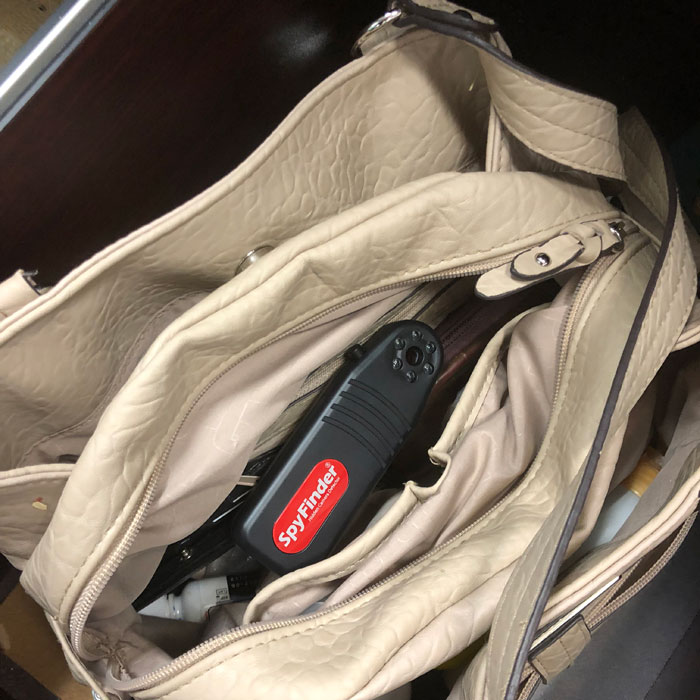 SpyFinder Hidden Camera Detector - LED Gadget helps finds secret cameras in hotels and AirBNB
