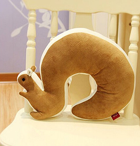 Squirrel Shaped Travel Neck Pillow