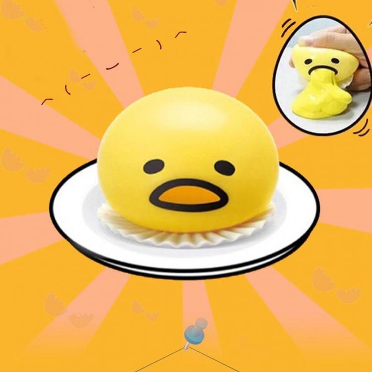 Puking Egg Yolk Stress Ball