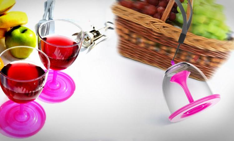Stack N Go Wine Glasses