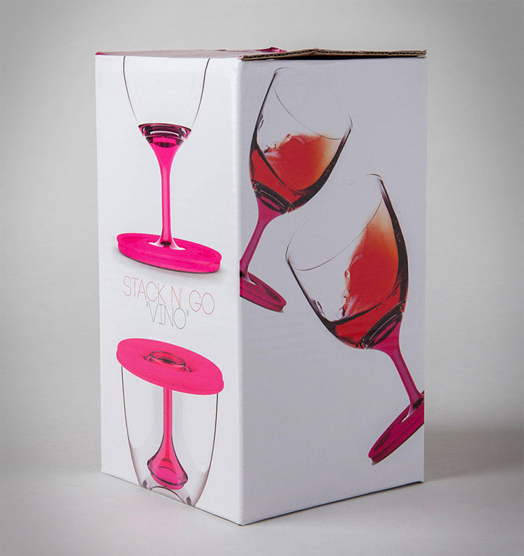 Stack N Go Wine Glasses