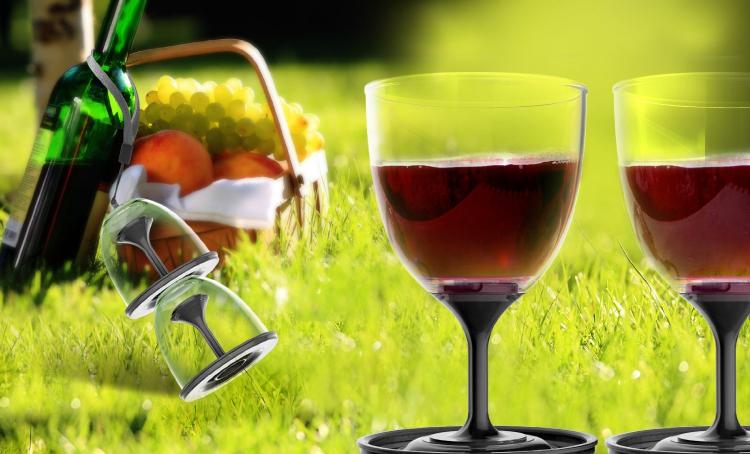 Stack N Go Wine Glasses