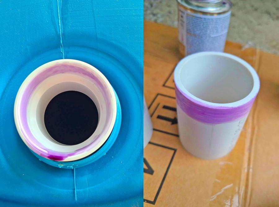 DIY Stacked Rain Barrel Rain Water Collection System
