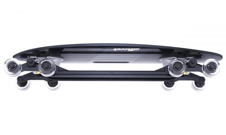 Stair Rover Longboard That Goes Down Stairs - 8 Wheel Longboard