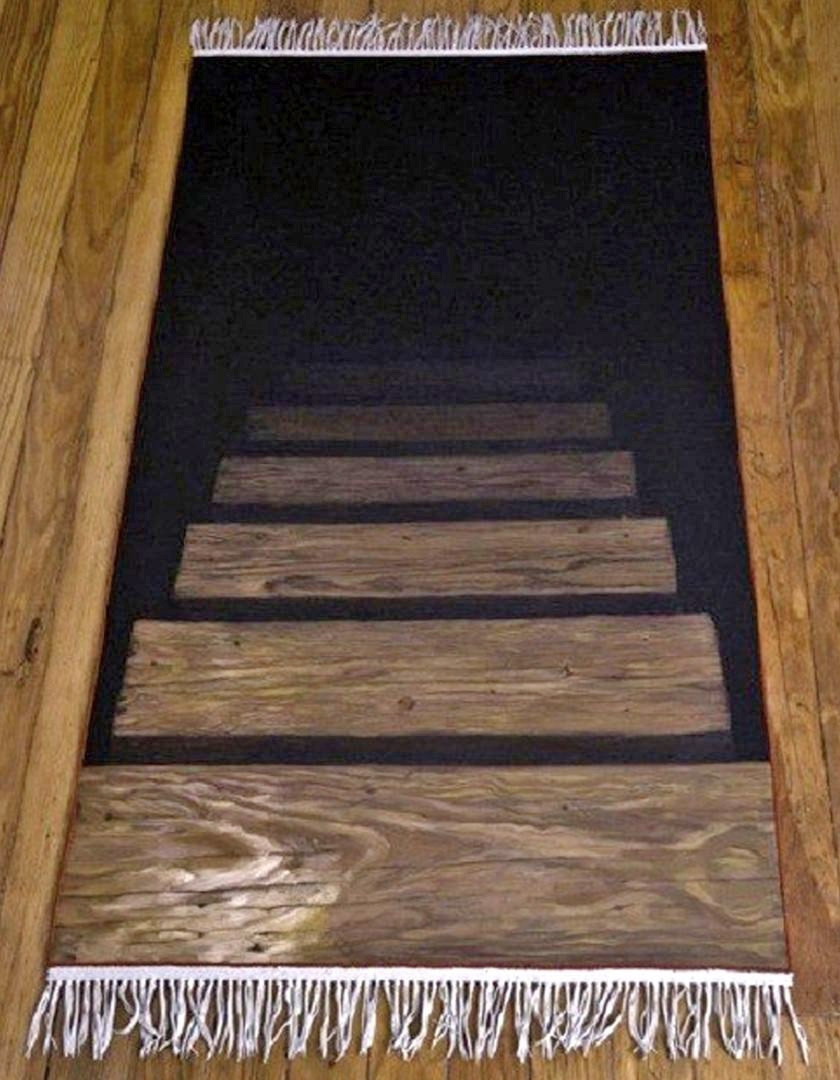 Stairs To Darkness Rug