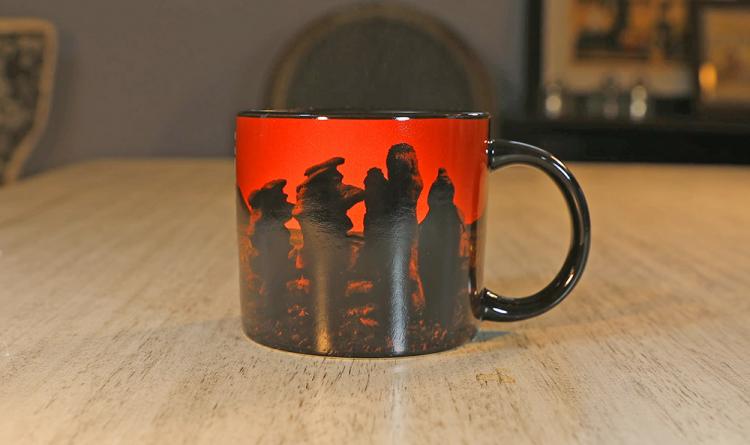 Star Trek Transporting Heat Change Coffee Mug - Energize Changing Star Trek Mug