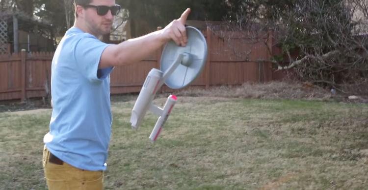 Star Trek USS Enterprise Frisbee Disc
