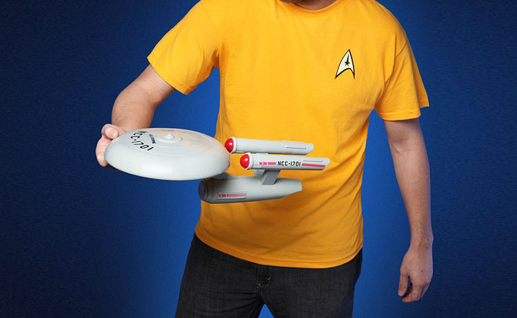Star Trek USS Enterprise Frisbee Disc