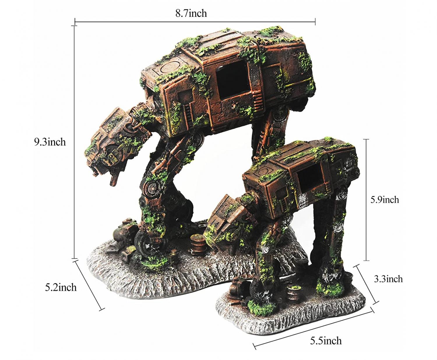 Star Wars At-At Aquarium Statue