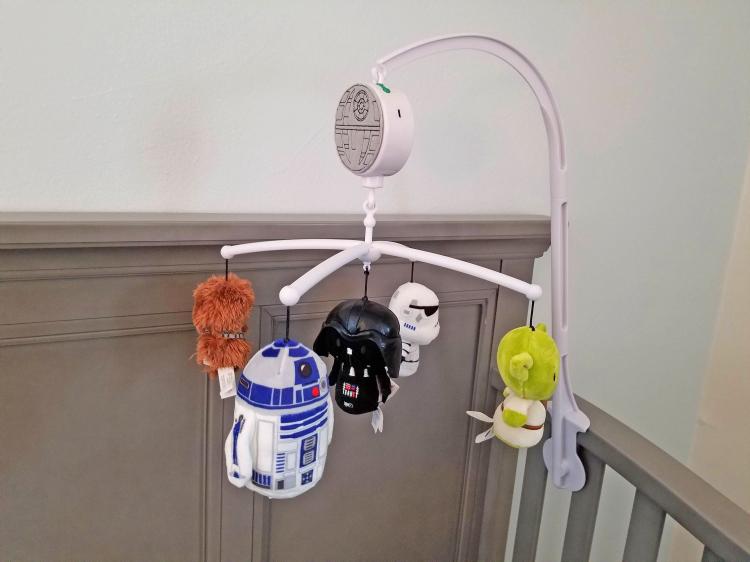 Star Wars Baby Mobile - Hanging Star Wars Characters Crib Mobile
