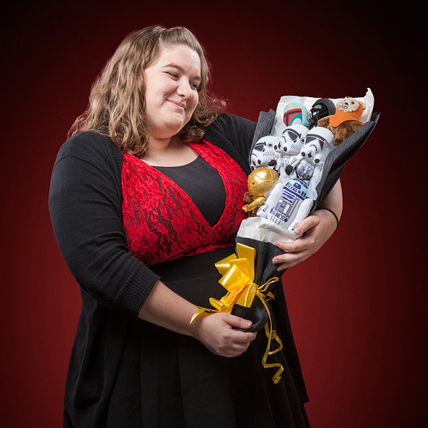 Star Wars Valentine's Day Flower Bouquet
