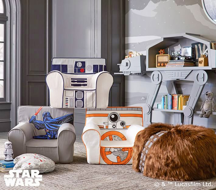 Star Wars Chewbacca Bean-Bag Chair - Wookie Beanbag