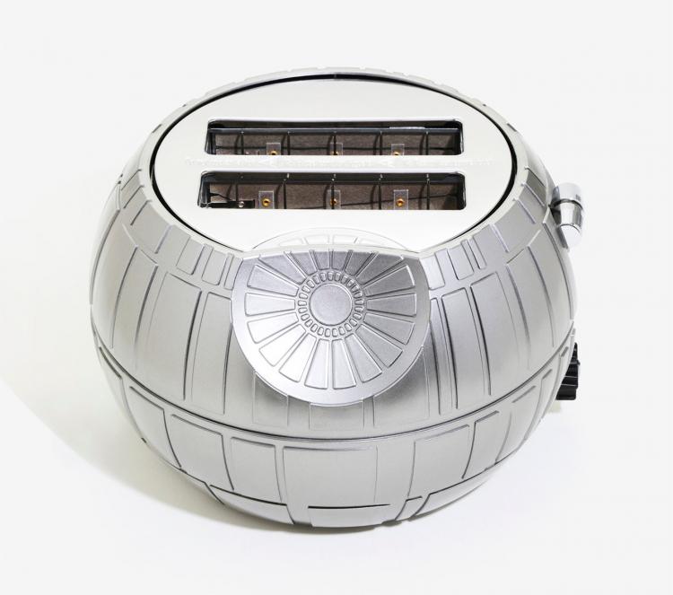 Star Wars Death Star Toaster - Toasts Image of Tie Fighter Onto Bread